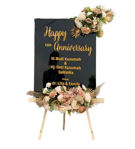 Papan Bunga Akrilik Ciharashas